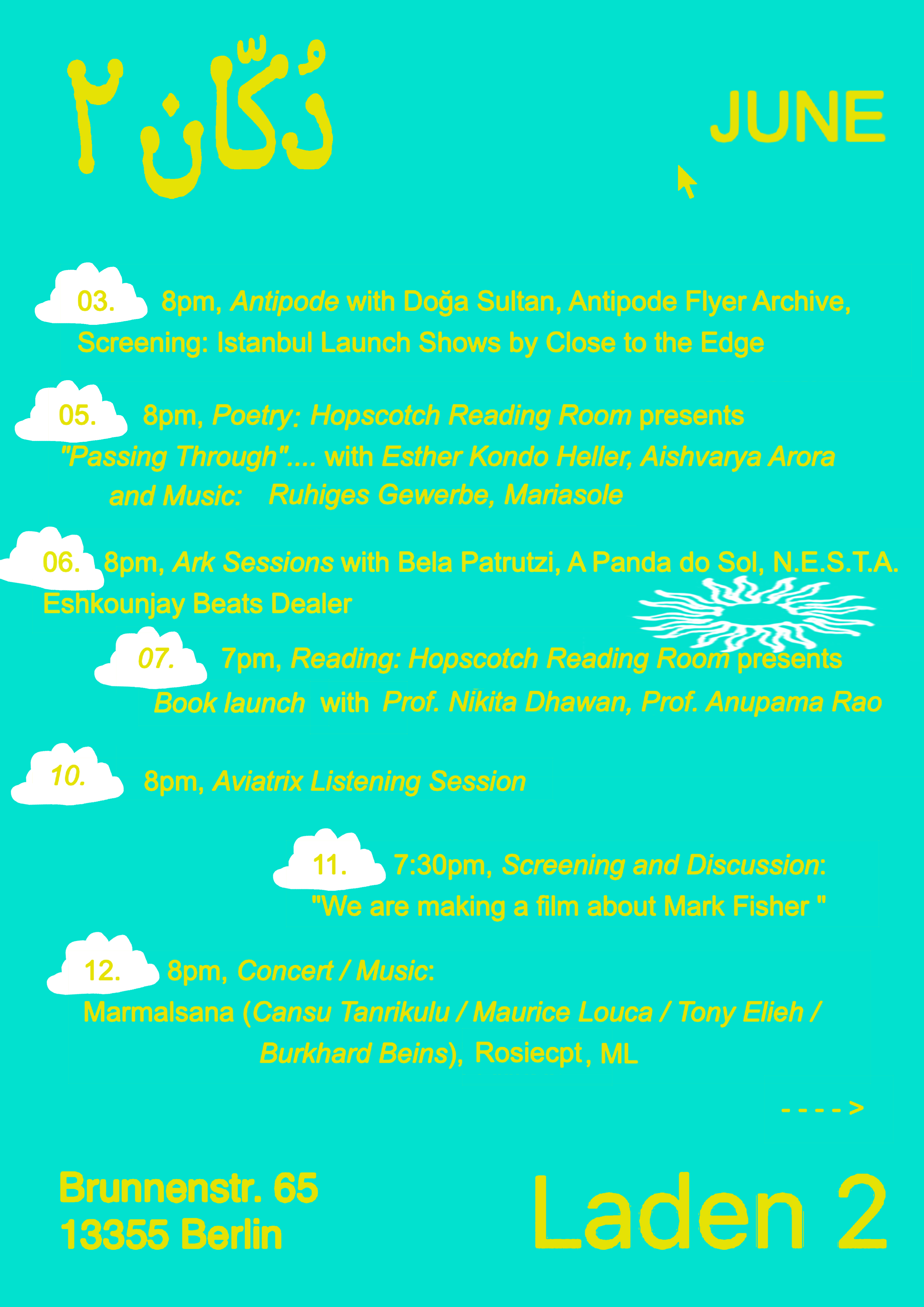 Laden 2 June Program 2026 &mdash; Page 1